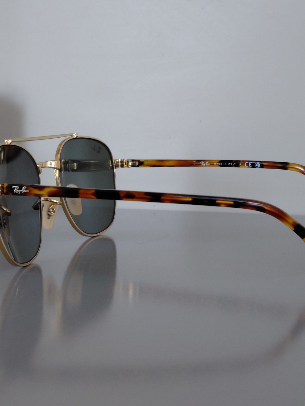 Ray-Ban Gold Frame Sunglasses